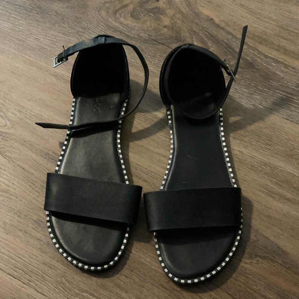 Black sandals